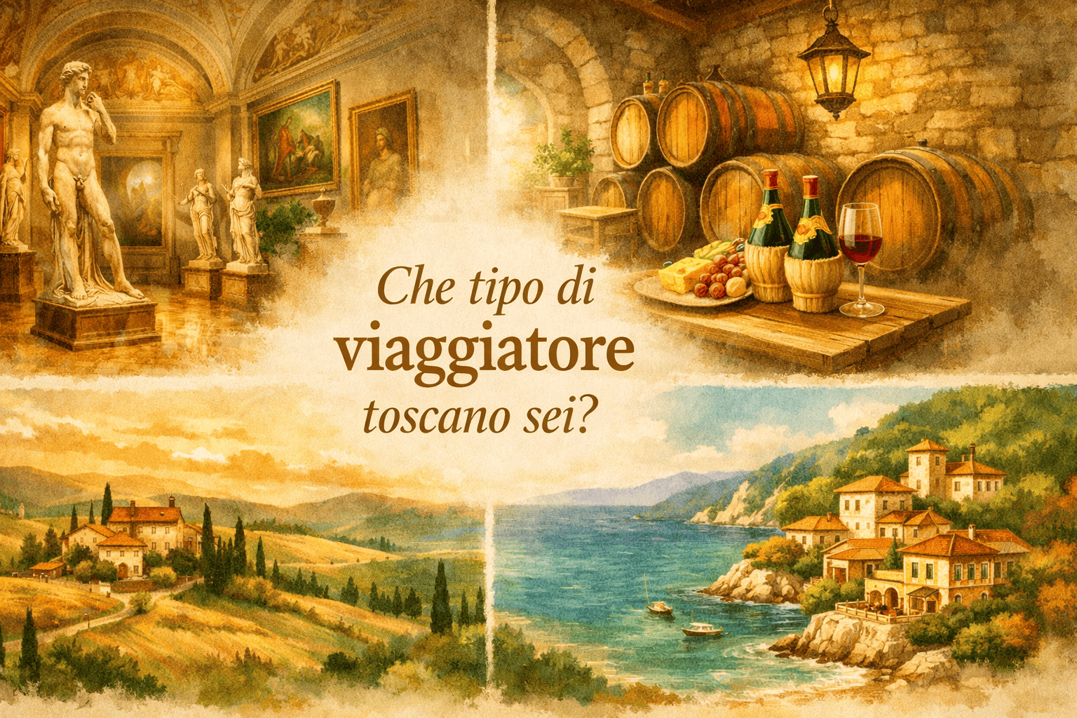 Quiz sulla Toscana: scopri che tipo di viaggiatore sei