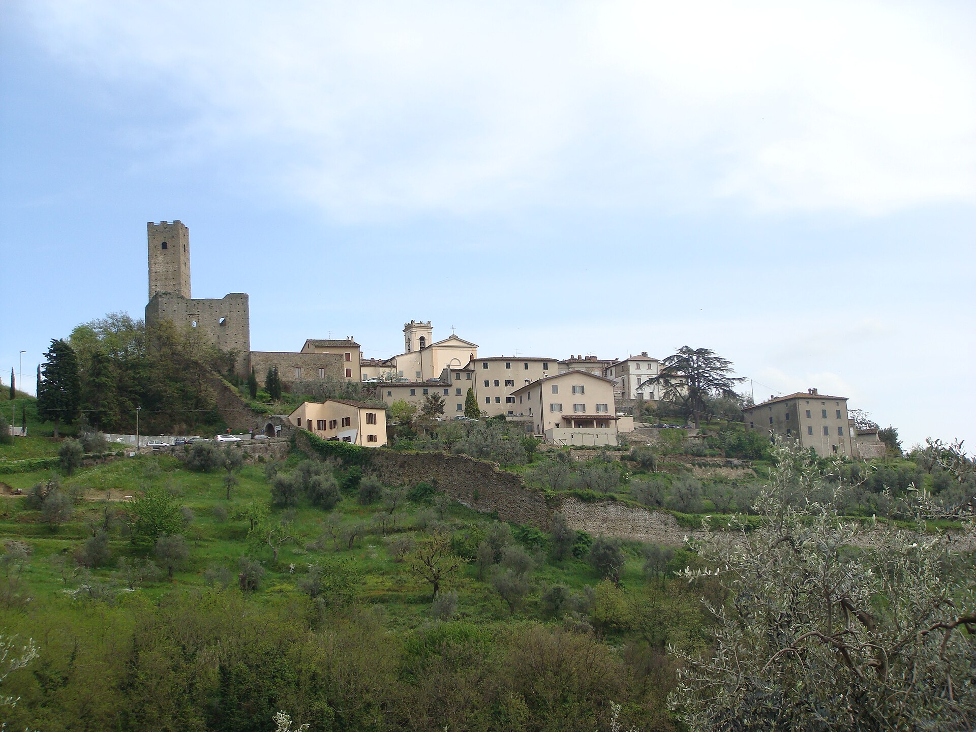 Il castello di Larciano, in provincia di Pistoia