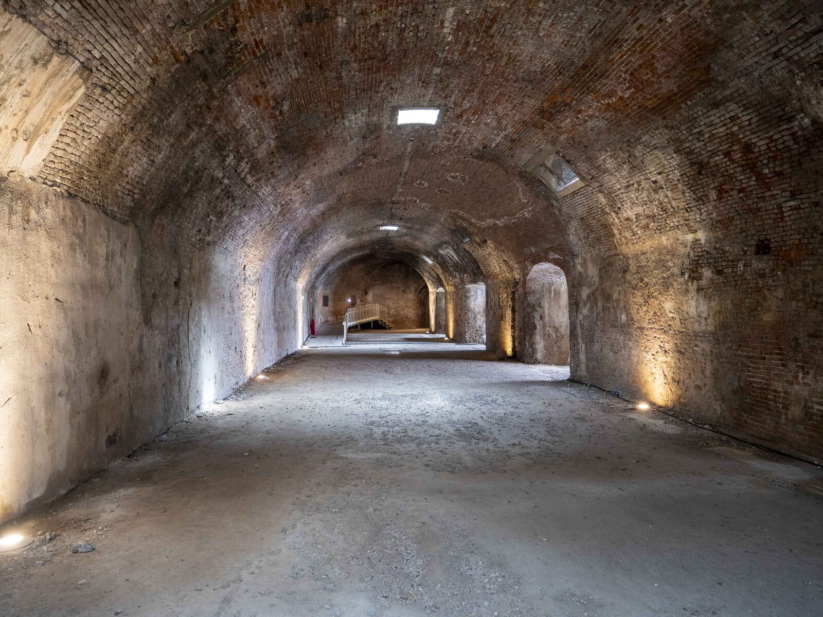 Casematte in mattoni della fortezza